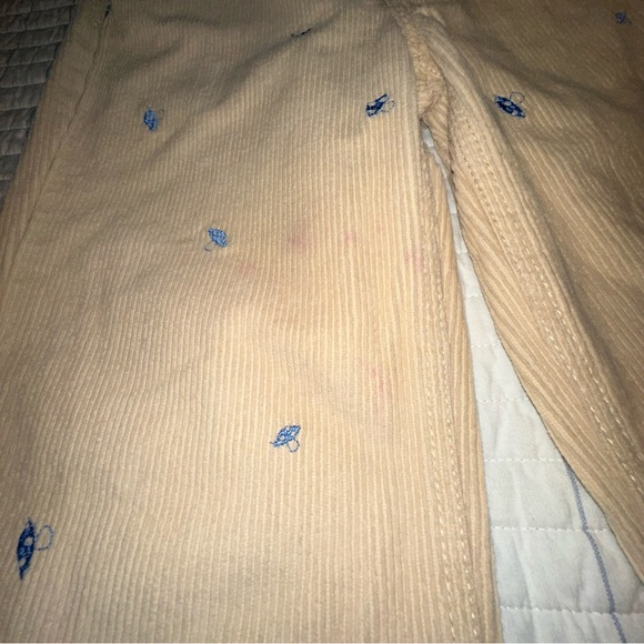 Pacsun Womens 25 Beige Corduroy Shrooms All Over 90s Boyfriend Pants  *FLAW* - Picture 4 of 6